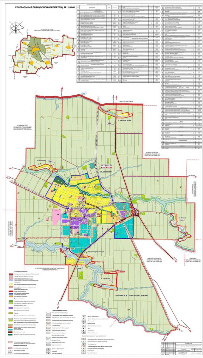 Карта павловской краснодарского края