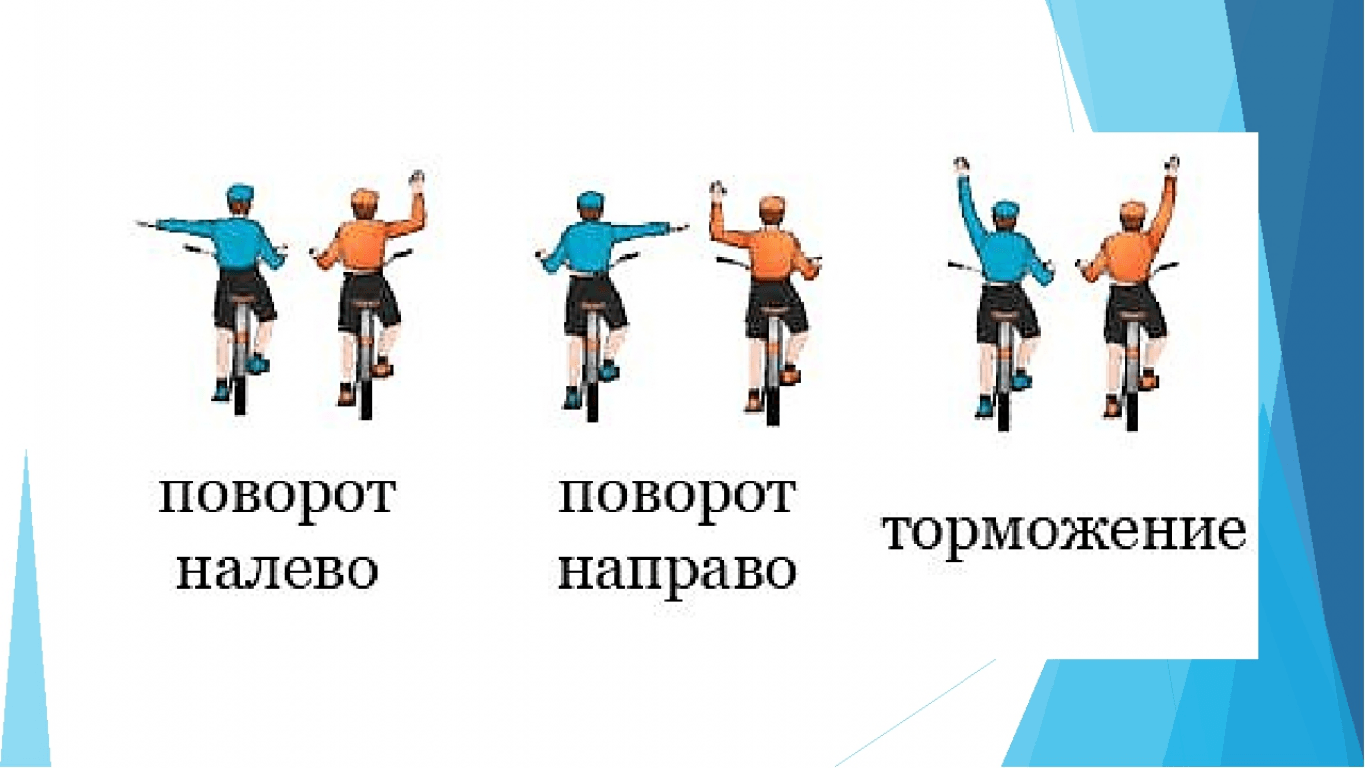 Знаки руками на дороге. ПДД для велосипедистов знаки поворота. Велосипедист знаки поворота руками. Обозначение сигналов велосипедиста. Сигнал поворота налево велосипедиста.
