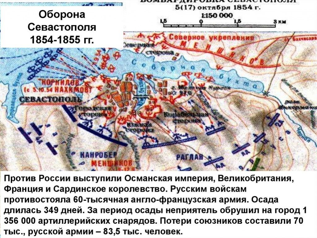 Составьте развернутый план хода крымской войны обороны севастополя