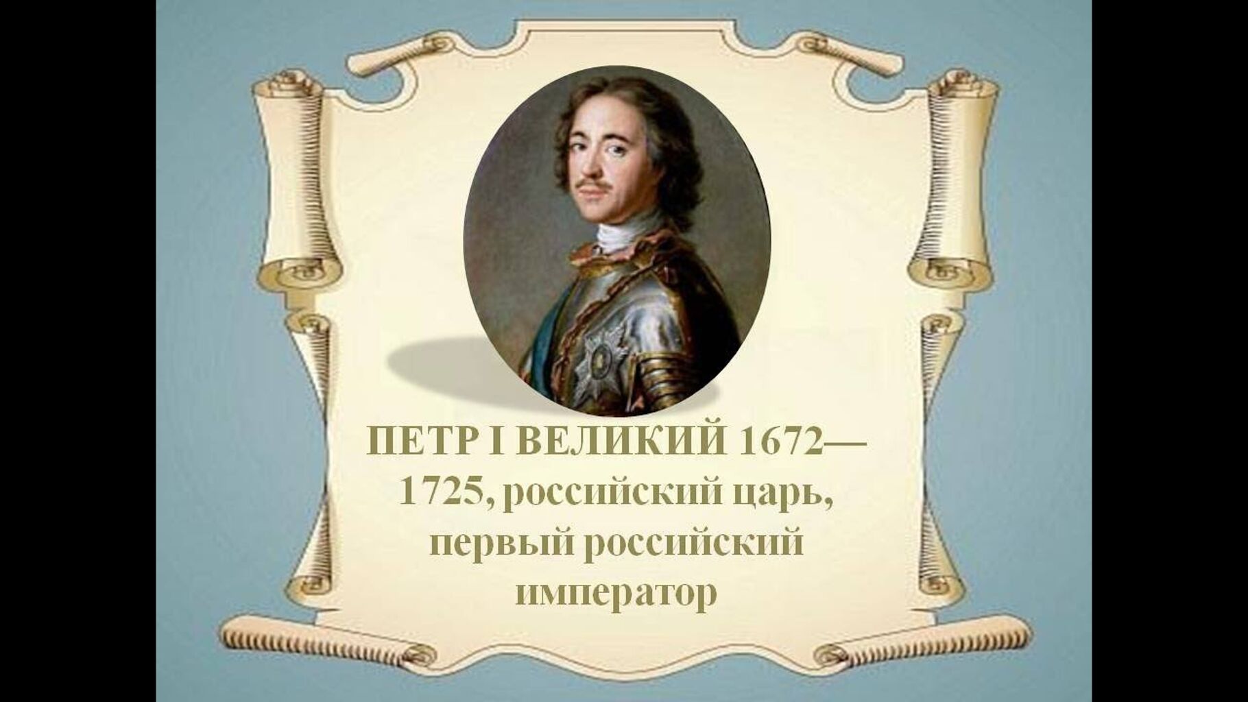 Свод петра 1. 9 Июня 350 лет со дня рождения Петра i Великого 1672-1725.